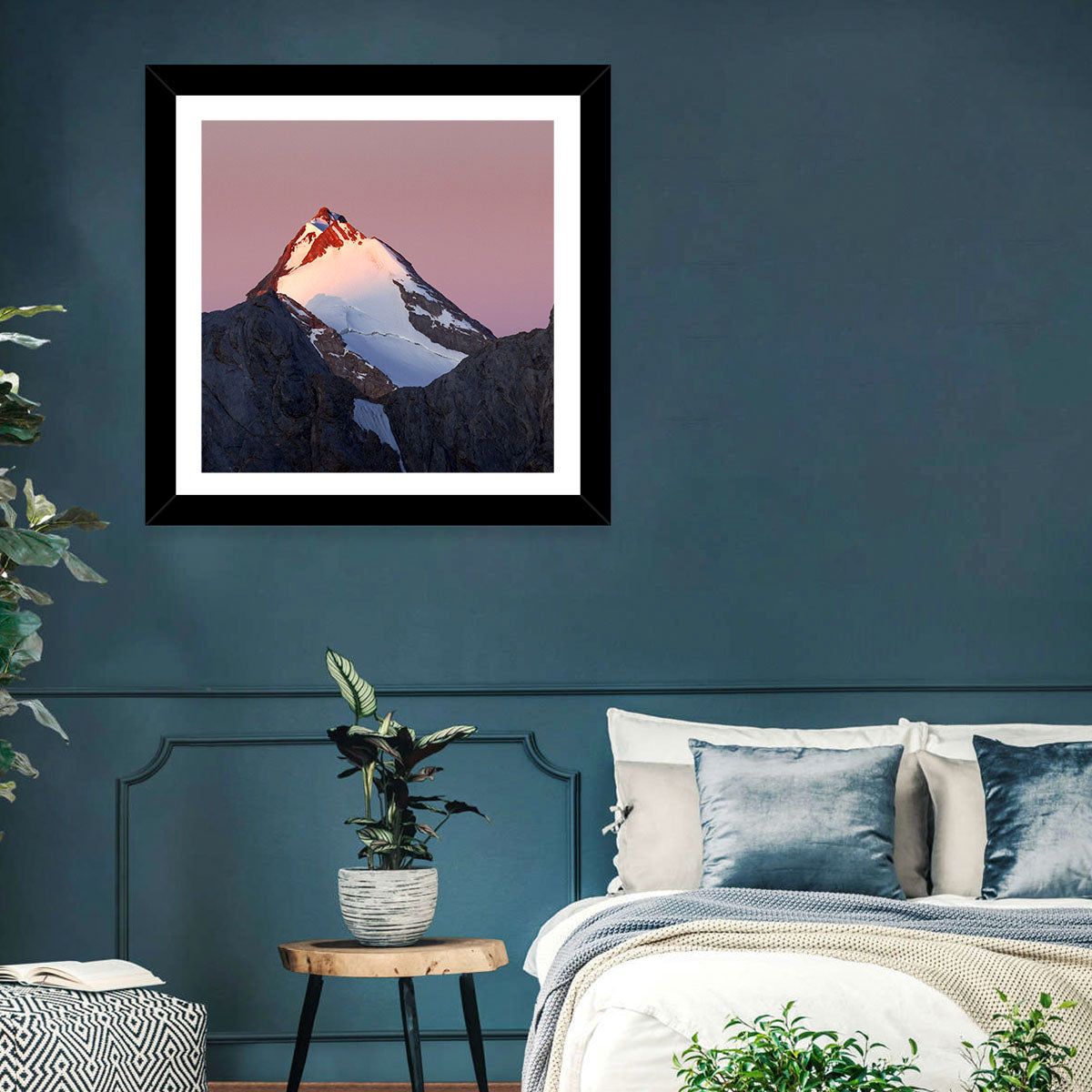 Mount Chimtarga Alpenglow Wall Art