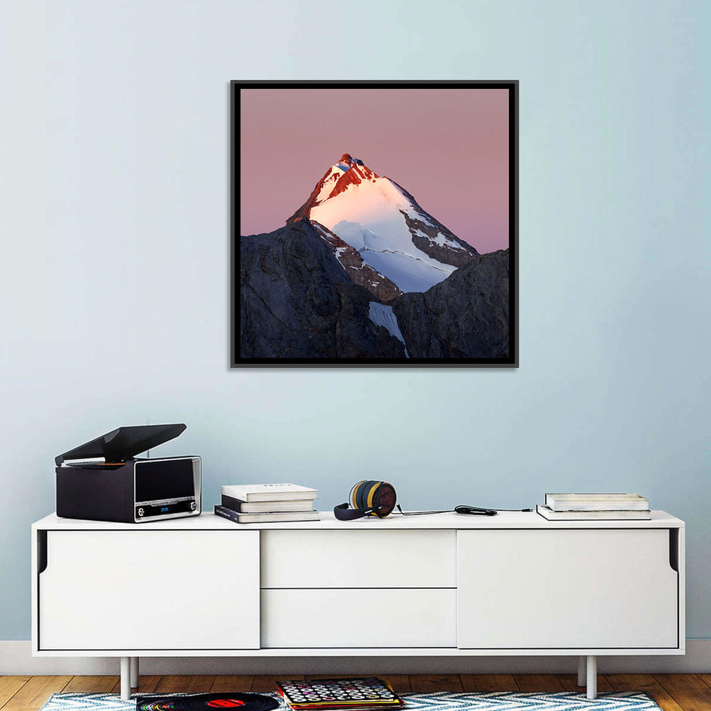 Mount Chimtarga Alpenglow Wall Art