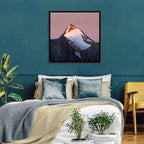 Mount Chimtarga Alpenglow Wall Art