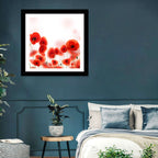 Red Poppy Field Wall Art