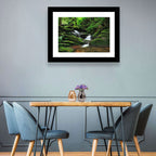 Mossy Rainforest Stream Wall Art