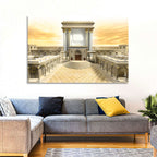 Herodian Temple at Sunset Wall Art