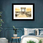 Herodian Temple at Sunset Wall Art
