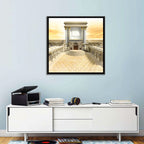 Herodian Temple at Sunset Wall Art