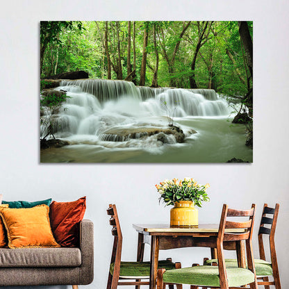 Forest Waterfall Wall Art