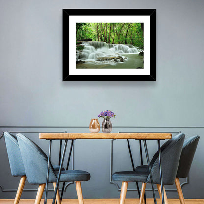 Forest Waterfall Wall Art