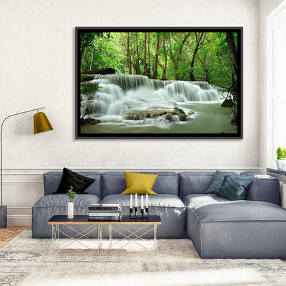Forest Waterfall Wall Art