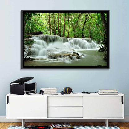 Forest Waterfall Wall Art