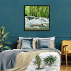 Erawan Falls Forest Cascade Wall Art