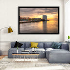 Limerick Riverside at Dusk Wall Art