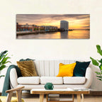 Limerick Riverside at Dusk Wall Art