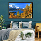 Silsersee Autumn Vista Wall Art