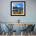 Silsersee Autumn Vista Wall Art