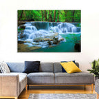 Huay Ma Khamin Erawan Waterfall Wall Art