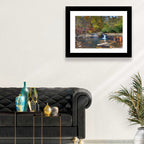 Freeman Mill Stone Dam Pond Wall Art