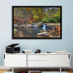 Freeman Mill Stone Dam Pond Wall Art