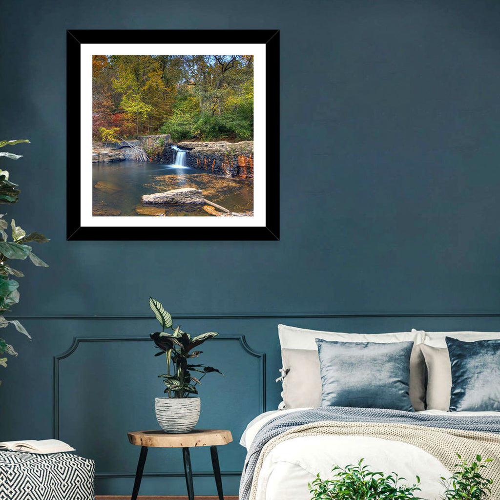 Freeman Mill Stone Dam Pond Wall Art