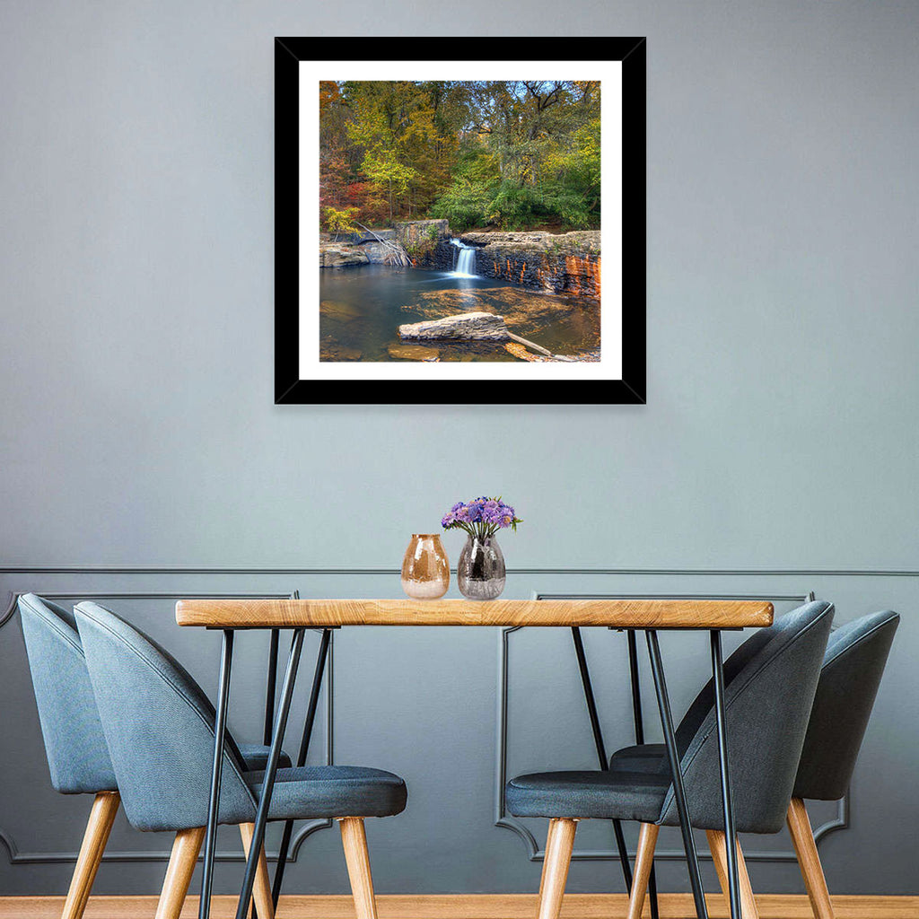 Freeman Mill Stone Dam Pond Wall Art