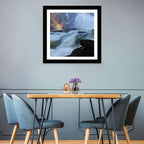 Rainbow Over Rushing River Wall Art