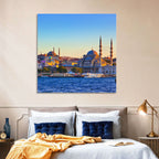 Istanbul Sunrise at Yeni Cami Wall Art