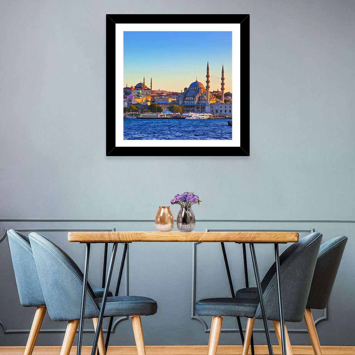 Istanbul Sunrise at Yeni Cami Wall Art
