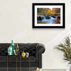 Autumn Stream at Zion Canyon Wall Art