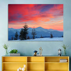 Chernogora Mountains at Sunset Wall Art
