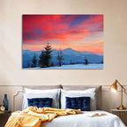 Chernogora Mountains at Sunset Wall Art