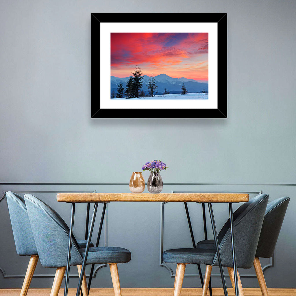 Chernogora Mountains at Sunset Wall Art
