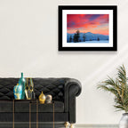Chernogora Mountains at Sunset Wall Art