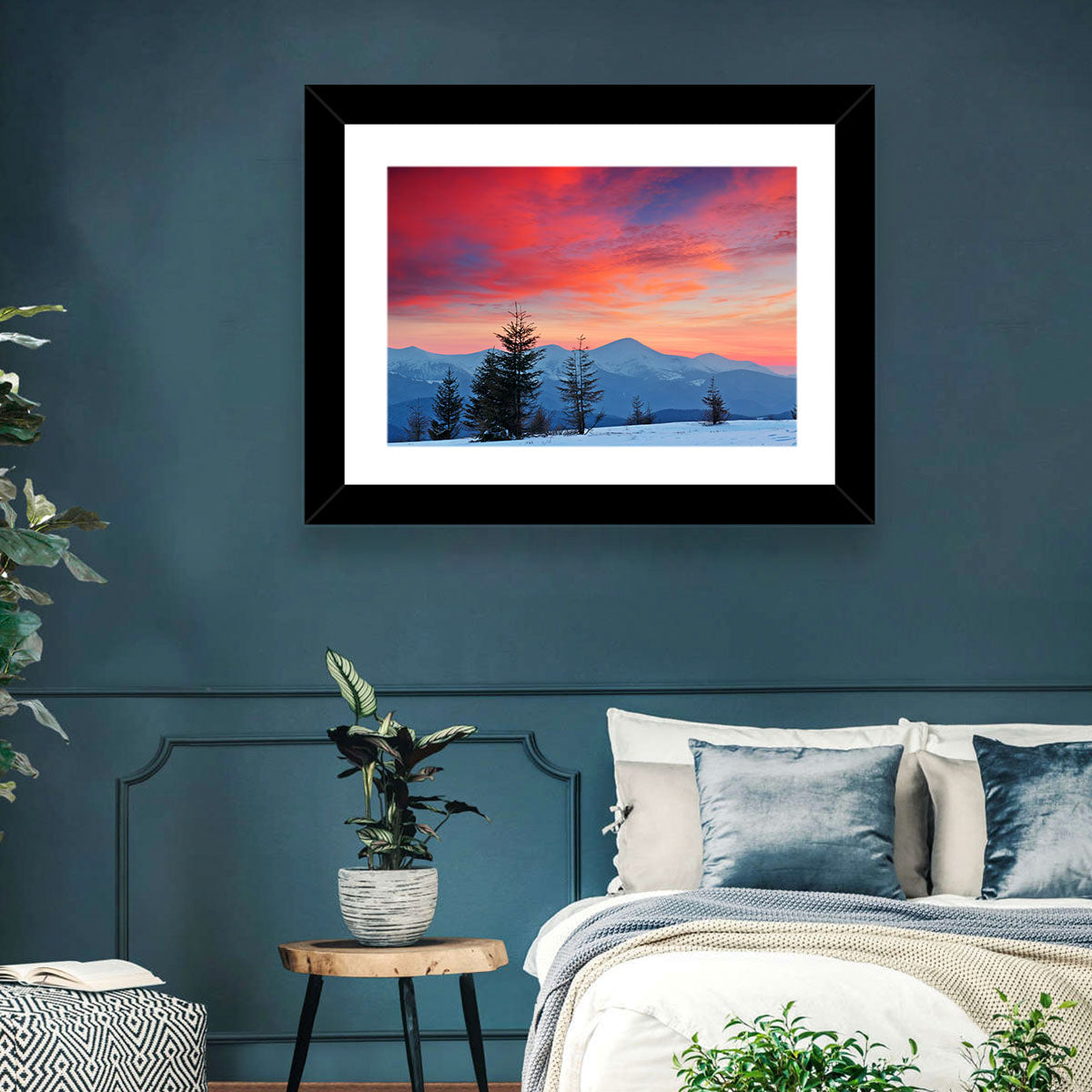 Chernogora Mountains at Sunset Wall Art