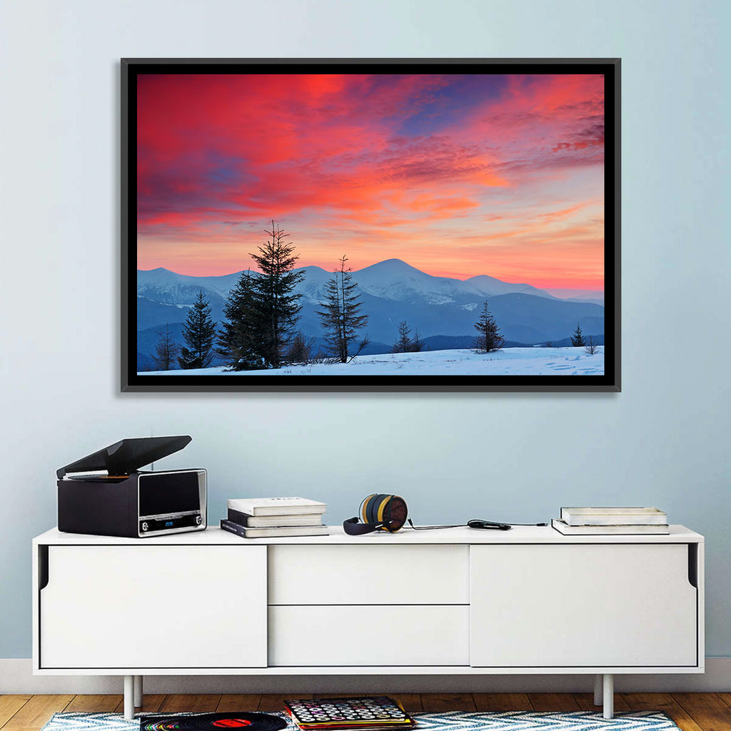 Chernogora Mountains at Sunset Wall Art