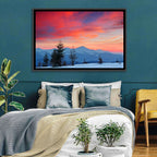 Chernogora Mountains at Sunset Wall Art