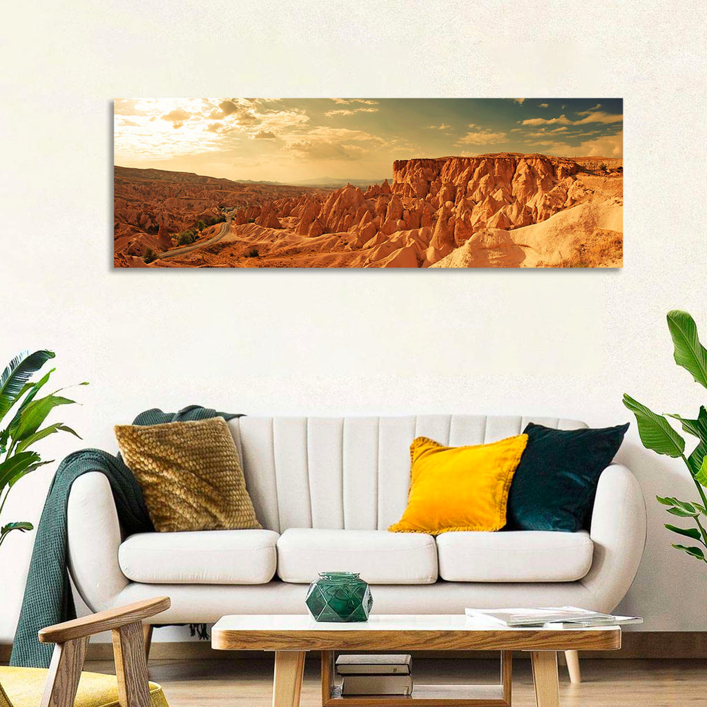 Cappadocia Sunset Valley Wall Art
