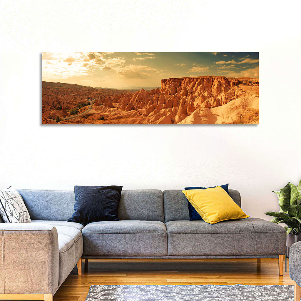 Cappadocia Sunset Valley Wall Art