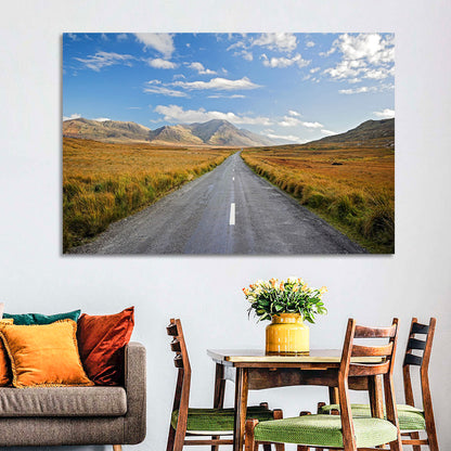 Road to Mountains Wall Art