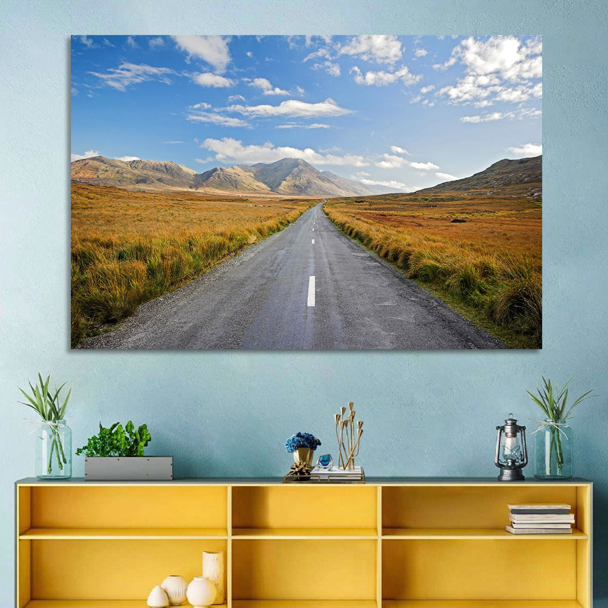 Autumn Mountain Road Wall Art