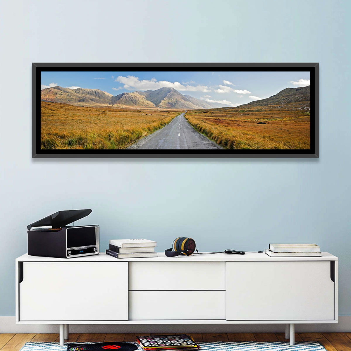 Road to Mountains Wall Art