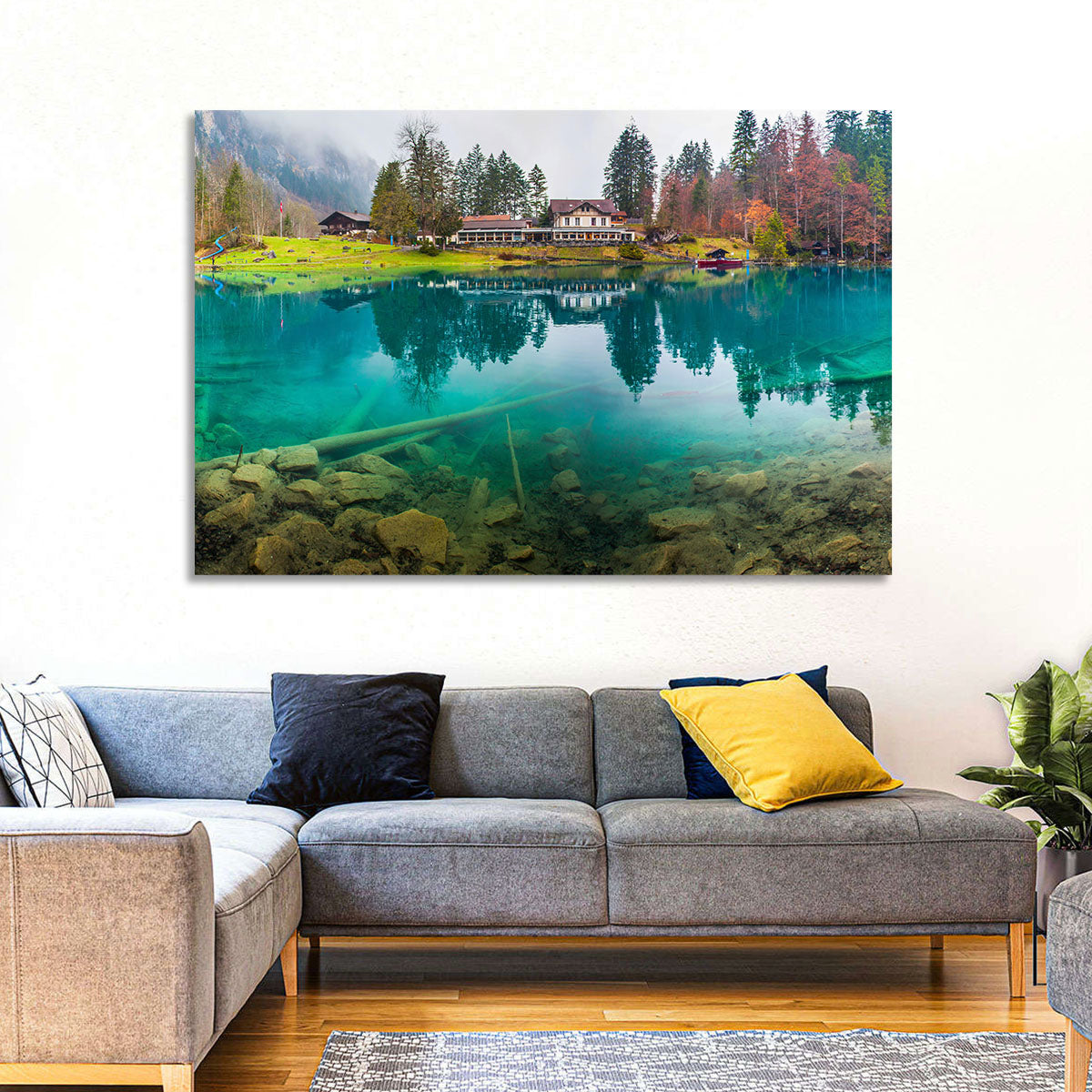 Forellenzucht Hotel, Blausee Wall Art