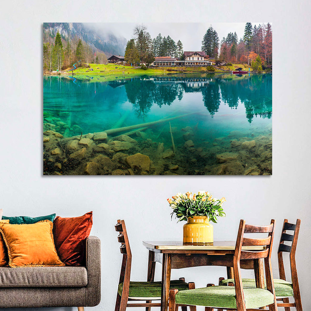 Forellenzucht Hotel, Blausee Wall Art
