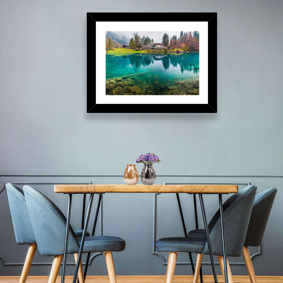 Forellenzucht Hotel, Blausee Wall Art