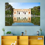 Yazd Fire Temple Reflection Wall Art