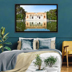 Yazd Fire Temple Reflection Wall Art