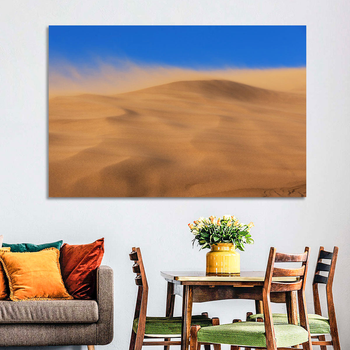 Dune Crest Sandstorm Wall Art