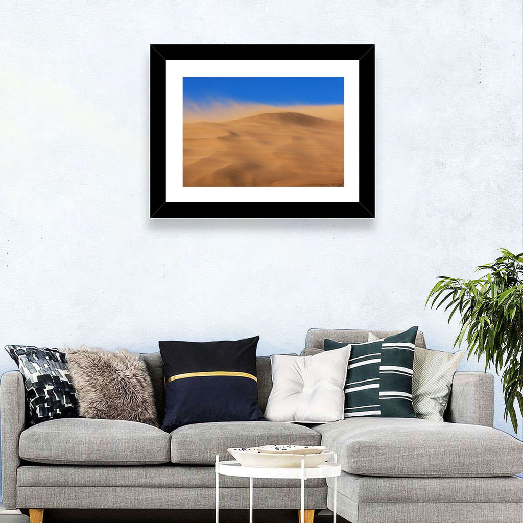 Dune Crest Sandstorm Wall Art