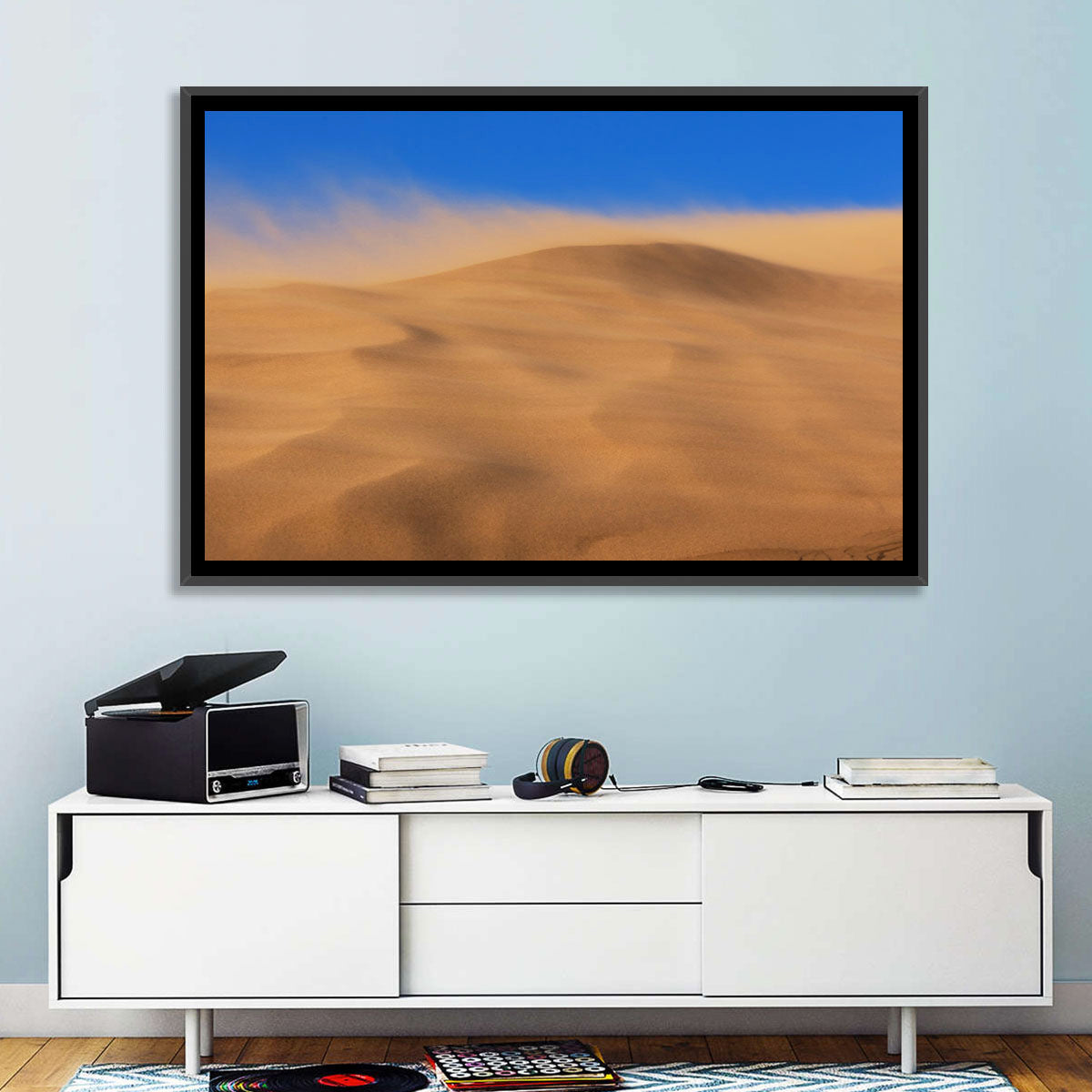 Dune Crest Sandstorm Wall Art