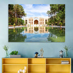 Fin Garden Palace Reflection Wall Art