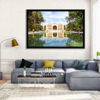 Fin Garden Palace Reflection Wall Art