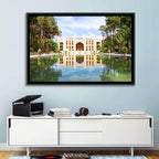 Fin Garden Palace Reflection Wall Art