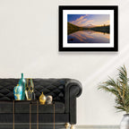Mount Hood Reflection at Trillium Lake Wall Art